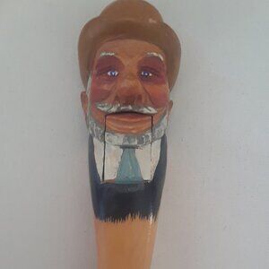 'NORGE' Hand Crafted Wooden Nutcracker Vintage/Antique